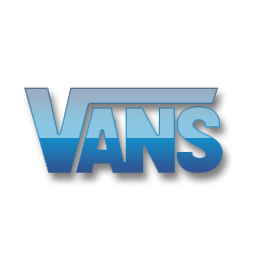 Vans sales logo blue